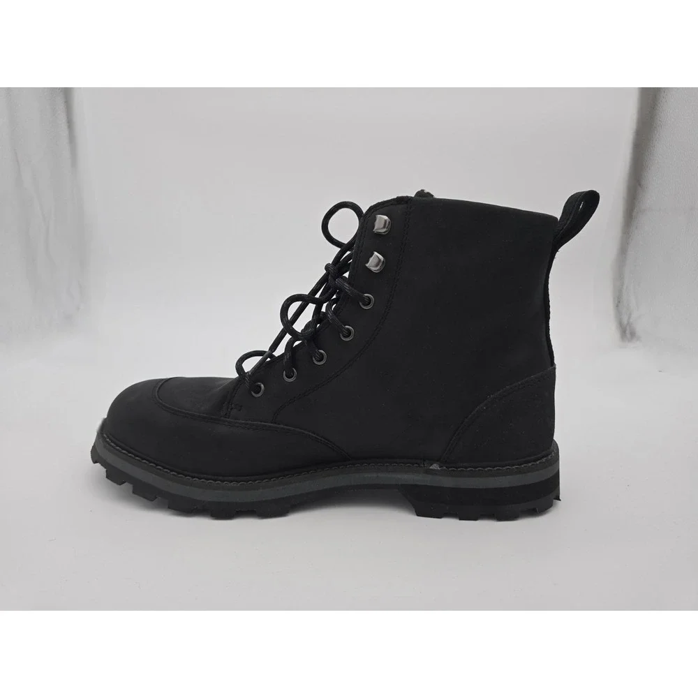 Muck Boot Men's Waterproof Foreman Leather Boots Sz 12.5 Black LMF-000